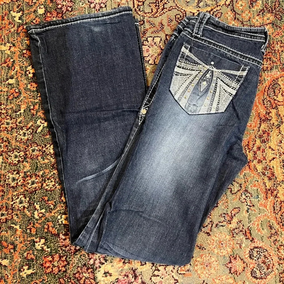 FINAL PRICE Drop Western Cello Bootcut Jeans - Picture 3 of 9
